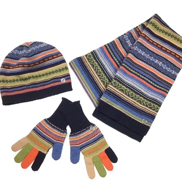 Gucci Other - GUCCI | Boys Hat Gloves Scarf Bundle